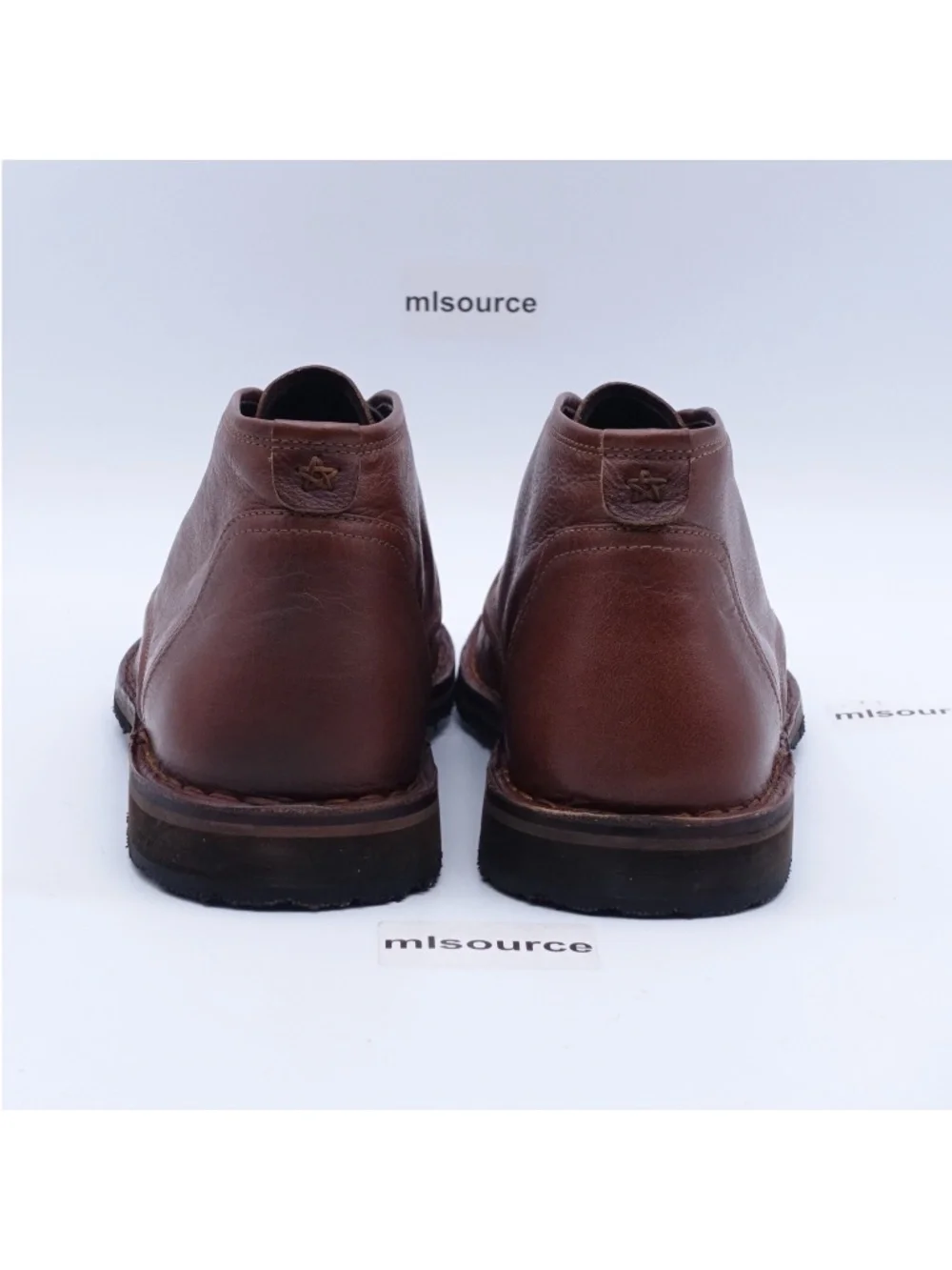 NEW Size 13 Men's John Varvatos Portland Chukka Leather Boots Caramel Brown
